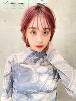 エイミー(Aimee)&nbsp;Aimee 町田　レイヤーボブ×チェリーピンク