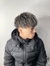 似合わせカット+ホワイトメッシュ/ホワイトカラーのみ ￥15500