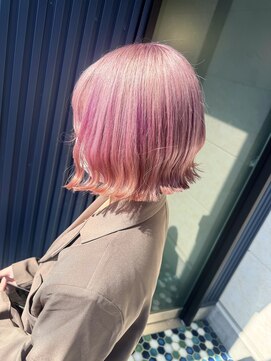ブレイブ ヘアデザイン(BRaeVE hair design) ハイトーンピンク