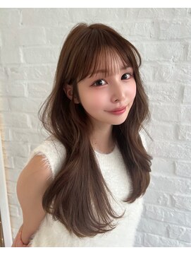 アマトウキョウ アユンチェ(AMA TOKYO×AYUNCHE) 韓国スタイル/ナチュラルくびれヘア_くびれ巻き_レイヤーカット