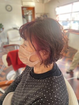 ヘアーアンドメイクアップモパ デジタルパーマ