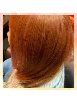 ミマインズ(MeMines) 大人美人オリーブブラウン先パーマくびレイヤーi西阿知20代30代