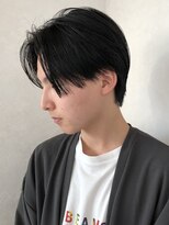 アビー(ABEY)&nbsp;センターパート/刈り上げなし/黒髪