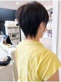 福山 丸みショートヘア/ショートウルフ/ベリーショート人気Caary