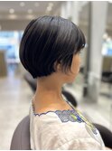 【植木】大人可愛い丸みショートヘア