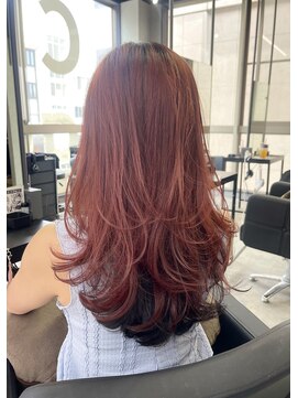 シエンゴールド(CIEN gold) レイヤーカット/全体レイヤー/ワンカールレイヤー#浜松駅#カラー