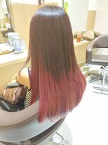 ユニックス イオンモール川口前川店(UNIX)&nbsp;マゼンタバレイヤージュ