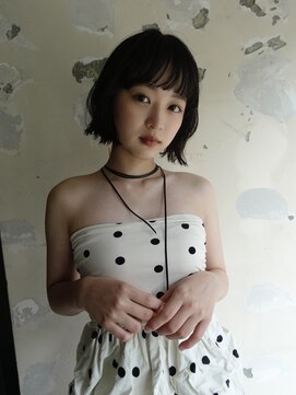 ロジ(loji) ボブ　ウェーブパーマ