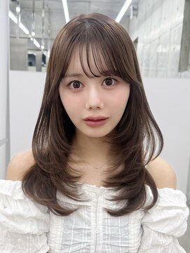 エヌアイ オモテサンドウ(ni omotesando) ☆ワンカールで可愛いレイヤーカット マロンベージュ☆