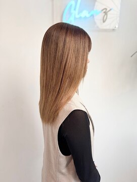 グランツ(GLANZ) GLANZ_ハイライトカラー/くびれヘア/縮毛矯正/