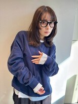 ユーフォリア 青山(Euphoria)&nbsp;透明カラー 大人ミディアムヘア 小顔 似合わせ