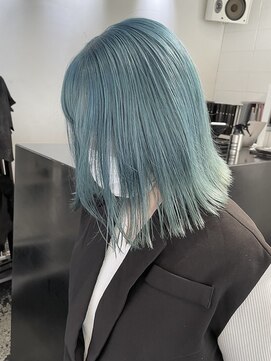 ココ 原宿(KOKO) #大人ガーリー#ダークアッシュ#ミディアムレイヤーカット