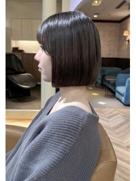 ロンド 銀座(Lond) ◆ オリーブグレー/ボブ/顔周り/小顔/レイヤー/髪質改善13