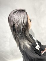 アコ(Aco)&nbsp;バレーヤージュ/シルバー/コントラストバレイヤージュ