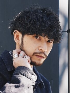 レタッチ バイ フィフス 銀座(RETOUCH by fifth) 新橋ルーズパーマシャドウパーマ波巻きスパイラルパーママッシュ