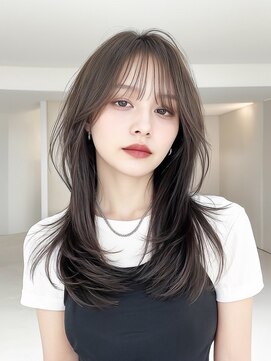 コア 梅田(Core) 髪質改善 艶髪 愛され 韓国風 前髪カット 小顔　梅田