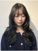 ハッシュカット×オリーブグレー