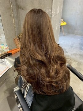 ラック 表参道(LUCK) ブラウンカラー/ケアブリーチ/ブリーチ/表参道