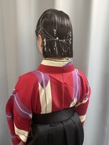 ヘアセットサロン アッシュ 神戸三宮(Ash) 卒業式ショートヘア