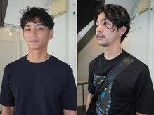 直毛も癖毛も、武器に変えるメンズパーマ。