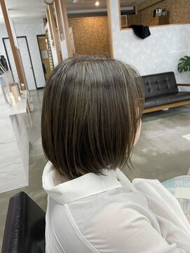 ミニィバイミラーズ(Miniy by Miroirs) olive ×  greige × highlight