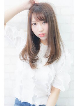 ラブアンドヘアーマハロ(Love&Hair Mahalo) 王道のミディアムストレート