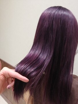 ゴカン(gokan) 【gokan金沢/ナカシマ】　美髪オーガニックパープルカラー金沢駅