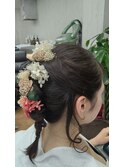袴スタイルアレンジ