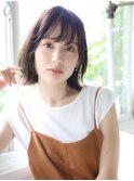 秋にオススメ☆大人かわいい外ハネボブ　浅草　美容室