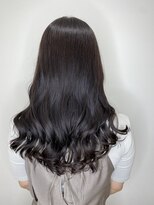 シェノン 梅田(CHAINON)&nbsp;小顔カット×黒髪ラベンダーカラー