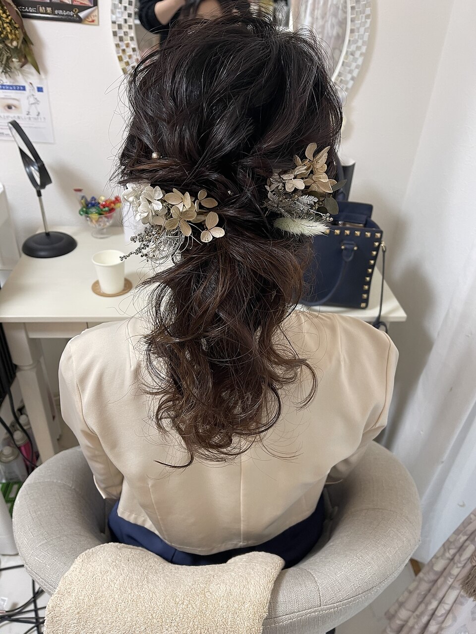 ポニーテール(大阪梅田茶屋町ヘアセット専門店Achieve m+)：L094595844