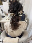 ポニーテール(大阪梅田茶屋町ヘアセット専門店Achieve m+)