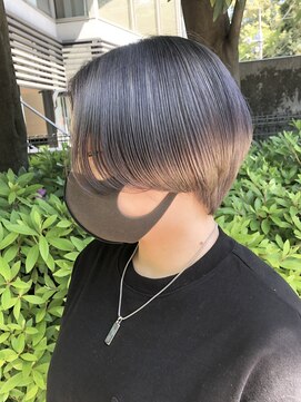 トゥ(to) 【グレーパープル】くすみブルー,ブルーグレージュ