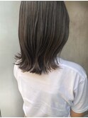 ◯くびれミディ くびれヘア 韓国レイヤー 地毛風カラー