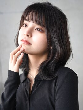 ホロン 池袋(HOLON) HOLON池袋【韓国レイヤー/黒髪/くびれヘア/小顔/顔まわり】