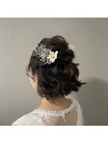 セットサロン マオ(MAO)&nbsp;モコモコハーフアップ