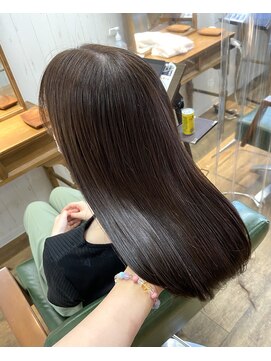 アンダーバーホワイトモデ 河内長野(_WHITE mode) ※髪質改善カラーチョコレートブラウンからー