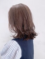 アルバム 渋谷パルコ(ALBUM)&nbsp;レイヤーカット_グレージュカラーボブウルフ_ba335712