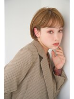 ロージィー バイ リトル(Rosy by little)&nbsp;耳掛けボブアッシュベージュ