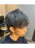 重めルーズスタイル。 20代/30代/大学生/社会人/重め