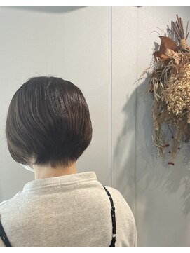 ニコ(NiCO) アロマカラー艶々ベージュブラウン♪