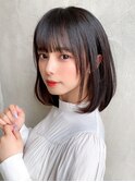 似合わせカット大人ボブ/美髪/髪質改善/小顔/新宿30代40代