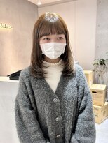 サンド 池袋(sand) 韓国風ヘア/レイヤーカット/髪質改善/顔周りカット