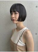 ミニボブ_黒髪_ショートカット