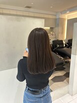 ガリカ(Gallica kinshicho)&nbsp;<haruka>暗髪でも重たくならないやわらか質感ラベンダーベージュ