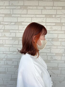 ゼロ(ZERO) [ダブルカラー]オレンジブラウン×インナーオレンジ