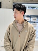 ノエロク 岐阜(noe rok)&nbsp;メンズアップバングショートスタイル１