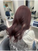この春人気のカシスピンクカラー