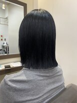 ヘアーアンドメイク ビス(HAIR&MAKE bis) ブリーチで落ちる残留しない黒染めでトーンダウン【中西思実】