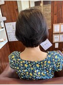 髪質改善/50代60代/ショート/カラーエステ